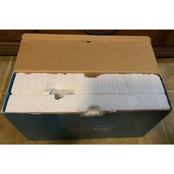 Williraye Studio 2006 “Tree for Me” Winter Snowman Wagon Dog Bells Birds WW2576 - Picture 11 of 15